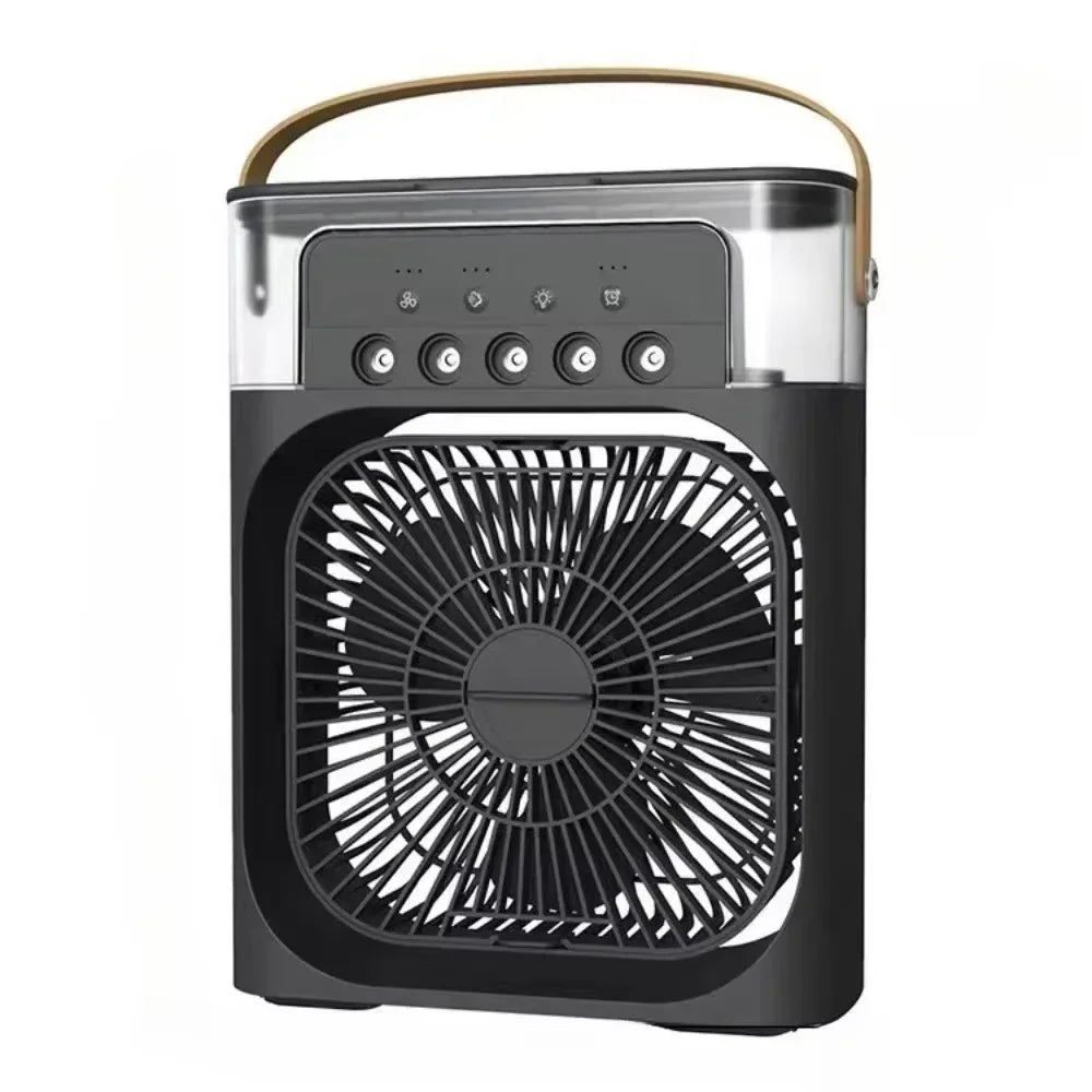 Summer Cooling Fan Desktop Humidifier New Five-Hole Spray Fan USB Portable Practical Hydrocooling Indispensable Chiller Office